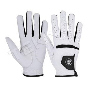 Op Venta De fábrica personalizado Premium alta calidad antideslizante OEM Golf deportes transpirable mejor piel de oveja piel de cordero Malbon GUANTES DE Golf - Product Image 6
