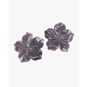 Perles en coquillage détachées pour la fabrication de bijoux - Corail blanc et fleurs en os - Product Image 1