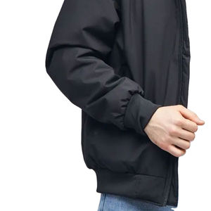 Ropa deportiva de verano para hombre, chaqueta Softshell a prueba de viento con capucha y logotipo personalizado para hombre, chaqueta impermeable cortavientos - Product Image 3