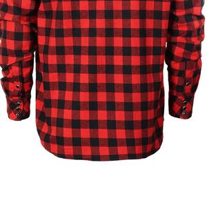 Chemises de moto entières 100% coton chemise hommes chemises en flanelle moto équitation protégée - Product Image 6