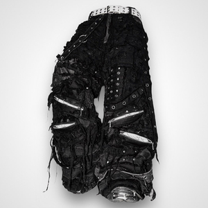 سراويل عالية الجودة مخصصة للرجال ، ملابس أزياء جديدة من مصممي الشوارع ، جينز عصري بحجم كبير للرجال - Product Image 3