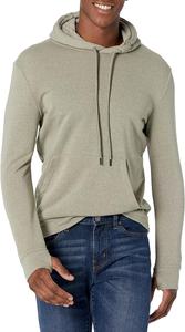 Sweat à capuche unisexe de luxe surdimensionné 100 % coton, avec logo personnalisé brodé et perlé, manches longues, teint uni, hiver - Product Image 3