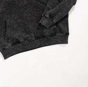 เสื้อฮู้ดผู้ชายไซส์ใหญ่พิเศษเสื้อฮู้ดสีดำซักได้ไซส์ใหญ่พิเศษ - Product Image 5