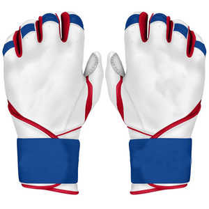 Gants de baseball en cuir personnalisés les plus vendus gants de frappeur de sport respirants et renforcés avec rembourrage de paume vente en gros - Product Image 6