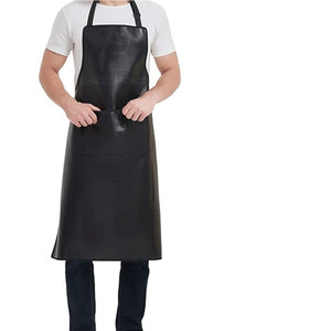 Heavy Duty Leather <b>Apron</b> <b>for</b> <b>Men</b> Workshop <b>BBQ</b> Cooking Adjustable Comfortable Fit - Product Image 4