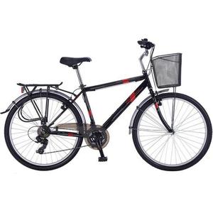 SALCANO BODRUM 700 uomo 28 cerchio nero-rosso bicicletta 19cm telaio