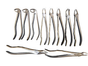 Juego de fórceps de extracción dental de acero inoxidable de primera calidad Juego completo de extracción de dientes para dentistas, instrumentos quirúrgicos dentales - Product Image 3