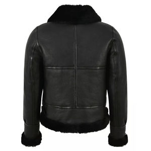 2025 chaqueta de cuero PU negra personalizada para mujer frente a prueba de viento transpirable de talla grande Otoño Invierno montar en motocicleta - Product Image 2