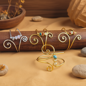 Boho Style <b>Beaded</b> <b>Bracelet</b> Gold and Silver Plated with Colorful Stone Accents for Resale in Fashion Accessories - Product Image 3