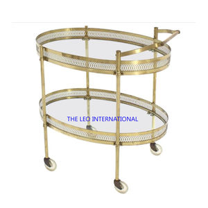 Table à roulettes de style nordique pour petit appartement, table de rangement simple combinée pour la maison avec quatre roues - Product Image 5