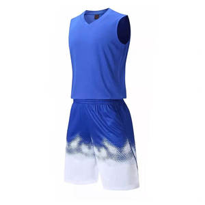 ชุดบาสเก็ตบอลสำหรับเยาวชนใส่กลับด้านได้ไซส์พิเศษ100% ออกแบบได้พิมพ์ลายล่าสุด - Product Image 1