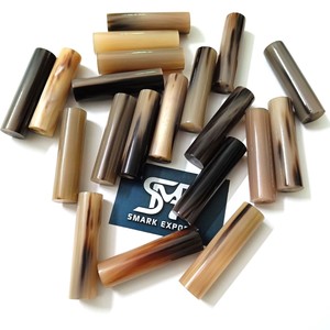 Rollos de cuerno de buey de vaca de búfalo ecológicos naturales, varillas pulidas lisas, mango de cuchillo duradero, herramienta de bricolaje, Material artesanal hecho a mano - Product Image 2