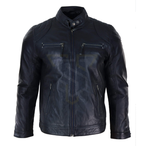 Chaqueta de piel sintética de alta calidad para hombre hecha a medida al por mayor cómoda y ligera chaqueta de invierno con soporte transpirable de punto con cremallera High Street - Product Image 1