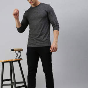 Camiseta de Algodón 100% Más Vendida con Mangas Completas, Precio Bajo, Personalizable al por Mayor, Suave al Tacto, con la Mejor Calidad a Bajo Precio - Product Image 4