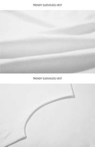 Camiseta sin mangas de verano Unisex para hombre y mujer, chaleco personalizado para gimnasio, algodón tejido transpirable para viajes informales, 100% algodón - Product Image 5