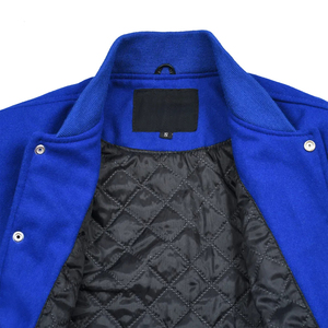 Veste universitaire sur mesure OEM, manches longues, patch, broderie chenille, streetwear, veste universitaire pour homme - Product Image 4