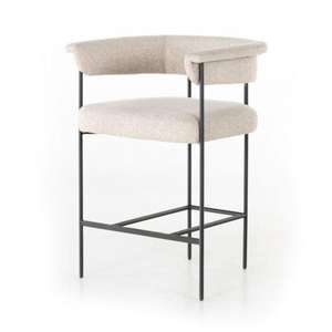 Contemporary <b>High</b> Quality Leather and Iron <b>Bar</b> <b>Chair</b> for Home Outdoor Hotel Cafe Basement Use <b>Bar</b> Furniture Sets - Product Image 1