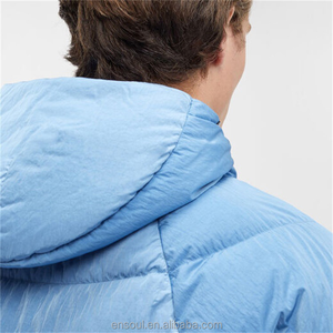 Nueva Chaqueta Acolchada Unisex con Cremallera, Resistente al Viento, 100% Poliéster, con Logotipo Personalizado en la Parte Delantera, Color Azul Primavera 2026, Ropa Deportiva Informal - Product Image 5