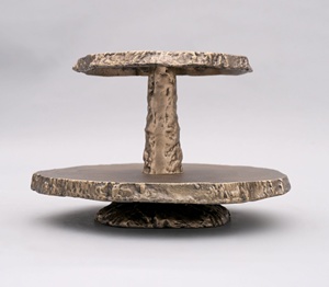 Wreath <b>Cake</b> Holder Nature-Inspired <b>Cake</b> <b>Stand</b> with Decorative Wreath Base & Glass <b>Dome</b> for Weddings Holidays & Dessert Display - Product Image 5