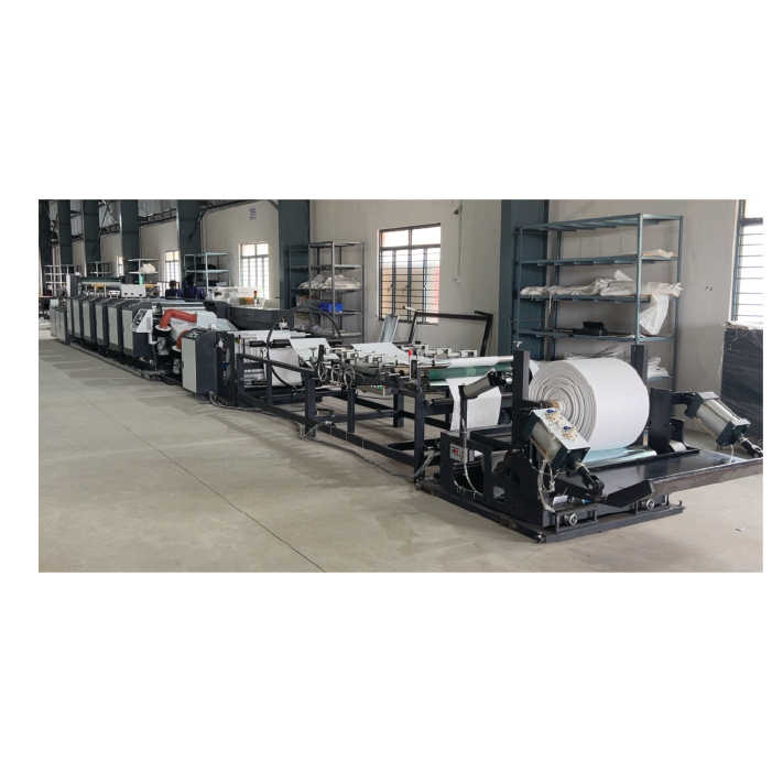 Durable Roll-to-Roll Flexographic Six-Color Printer Without Changing Drum for Packaging and PP Woven Fabrics