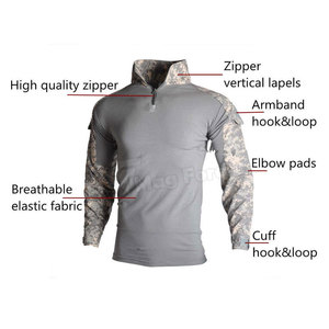 Factory Direct Sales High Quality Breathable <b>Camouflage</b> Printed Polyester/Cotton Customizable Uniform Set for Men Outdoor - Product Image 4