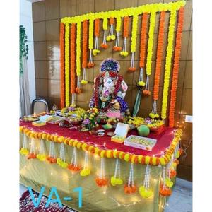 Decoración colgante hecha a mano única de Bandanwar con diseños intrincados perfectos para decoración de bodas Diwali y decoraciones de eventos culturales - Product Image 5