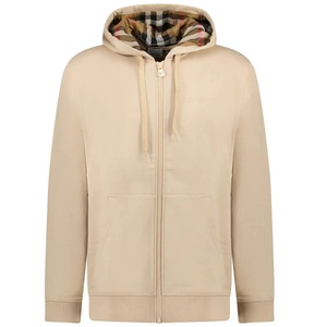 เสื้อกันหนาวมีฮู้ดผ้าฟลีซของผู้ชายผ้าโพลีเอสเตอร์/ ผ้าฝ้าย - Product Image 4