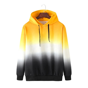 เสื้อฮู้ดสวมหัวสำหรับผู้ชายผ้าโพลีเอสเตอร์100% ตามสั่งดีไซน์ใหม่เสื้อฮู้ดแฟชั่นฤดูใบไม้ร่วง - Product Image 1