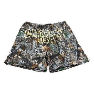 Pantalones cortos de malla para gimnasio con estampado de logotipo personalizado de verano de alta calidad, pantalones cortos de baloncesto de doble capa para hombre, pantalones cortos de entrenamiento para hombre - Product Image 2