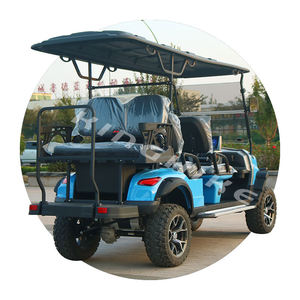 Nouveau style de voiturette de golf moderne fabriquée en Chine à la mode voiturette de golf électrique 4 + 2 places - Product Image 5