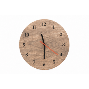 <b>Modern</b> Minimalist Silent Quartz Wooden <b>Wall</b> <b>Clock</b> for Home Decoration - Product Image 1