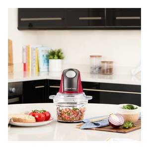 Hachoir Électrique Russell Hobbs 200W Rouge et Noir 500ml Robot Culinaire Modèle 27130 56 - Product Image 5
