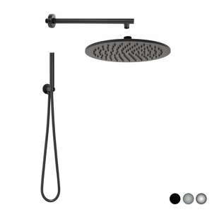 Kit de cabezal de ducha redondo siete para accesorios de baño Diadema de calidad premium para una experiencia de baño relajante - Product Image 2