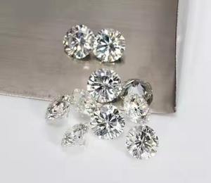 เพชรเลี้ยงคุณภาพสูง 1.0-2.0 กะรัต เจียระไนแบบบริลเลียนท์ ความสะอาดระดับ VVS1 สำหรับแบรนด์ Jewelux ที่ได้รับการรับรอง สำหรับทำแหวนตามสั่ง - Product Image 2