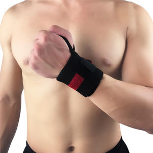 Muñequeras de calidad fuerte GAF con lazo para el pulgar Muñequeras de nuevo diseño para entrenamiento cruzado Ajuste de levantamiento de pesas - Product Image 4