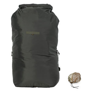 Housse de sac à dos imperméable à cadre externe 80L avec ajustement élastique, style camouflage, en nylon et rangement compact - Product Image 4