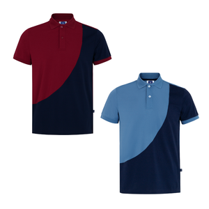 Vente directe d'usine de t-shirt polo sweat à capuche polo en polyester spandex haute résistance aux couleurs boîte d'emballage grossiste de vêtements pour hommes - Product Image 1