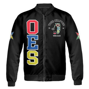 Nombre personalizado Capítulo Mapa Orden de la estrella del Este OES Mason Chaqueta unisex de alta calidad Chaquetas de manga larga hechas a medida - Product Image 5