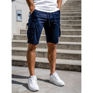 Shorts de course pour hommes avec tissu respirant à séchage rapide et options de logo personnalisé, parfaits pour les séances d'entraînement en salle de sport, les sports et les tenues d'équipe - Product Image 5