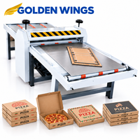Machine de découpe de cartons pour boîtes à pizza