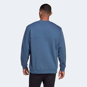 Sudadera de Manga Larga para Hombre de Alta Calidad, Ecológica, de Poliéster/Algodón, Personalizable, Lisa, con Cuello Redondo, Bordada, Teñida - Product Image 2