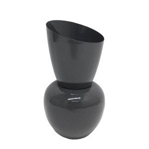 Florero de metal a granel hecho a mano con acabado dorado para el hogar y hoteles, decoración de mesa, jarrón de metal personalizado - Product Image 2