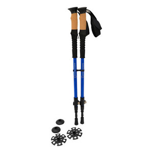 Set di Bastoncini da Trekking Nat Geo Modello BTNG-02, Carico Massimo 100 Kg, Blu - Product Image 1