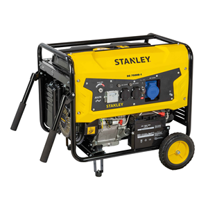 Générateur à essence STANLEY 7,5 kW 4 temps avec AVR |   Générateur d'essence portable 230V pour l'alimentation industrielle et de secours - Product Image 2