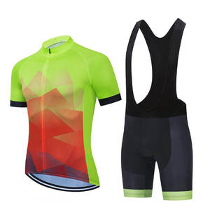 Maillot de cyclisme à manches courtes avec design personnalisé pour hommes, uniformes de cyclisme personnalisables, kits de cyclisme sans couture grande taille - Product Image 3