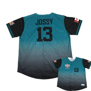 Maillot de baseball et de softball personnalisé de haute qualité Nouveau design Technique de sublimation imprimée respirante Vêtements de sport à bas quantité minimale de commande - Product Image 2