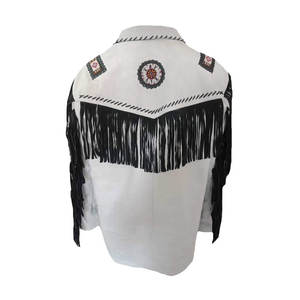 Chaqueta Vaquera de Cuero Genuino para Hombre con Costuras Resistentes, Cuello Alto, Impermeable y Transpirable para Uso en Exteriores en Invierno - Product Image 5