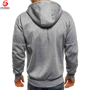 Sweat à capuche zippé personnalisé pour homme, coton/polyester, impression numérique, streetwear, très vendu - Product Image 6