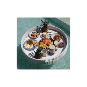 <b>Floating</b> Tray Made From PE Rattan in Vietnam/ <b>Floating</b> Pool Tray Hotel <b>Water</b> <b>Floating</b> Serving Tray From 99GD - Product Image 1