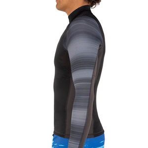 2025 vente en gros léger hommes Rash Guard à vendre respirant Spandex Polyester fait hommes Rash Guard prix raisonnable Service OEM - Product Image 3